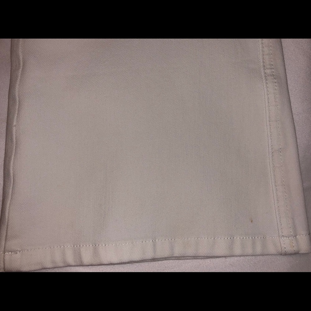 7 For all Mankind White A Pocket Jeans Sz 26 ๐ฆ - Picture 5 of 7